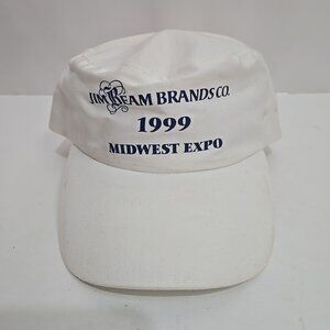 Vintage 1999 Jim Beam Painter's Hat Snapback Midwest Expo Advertising Employee